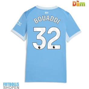 Billiga Manchester City Ayyoub Bouaddi #32 Hemmatröja Dam 2026-27 Kortärmad